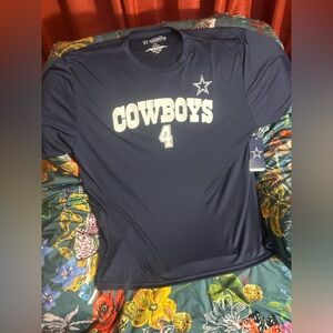 NWT NFL Dallas Cowboys T-Shirt QB Dak Prescott 4 Size 3XL